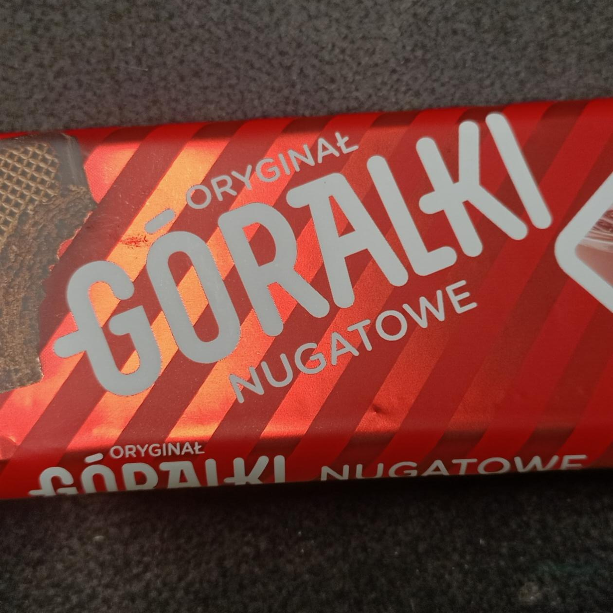 Фото - нугатовые вафли шоколадные Góralki