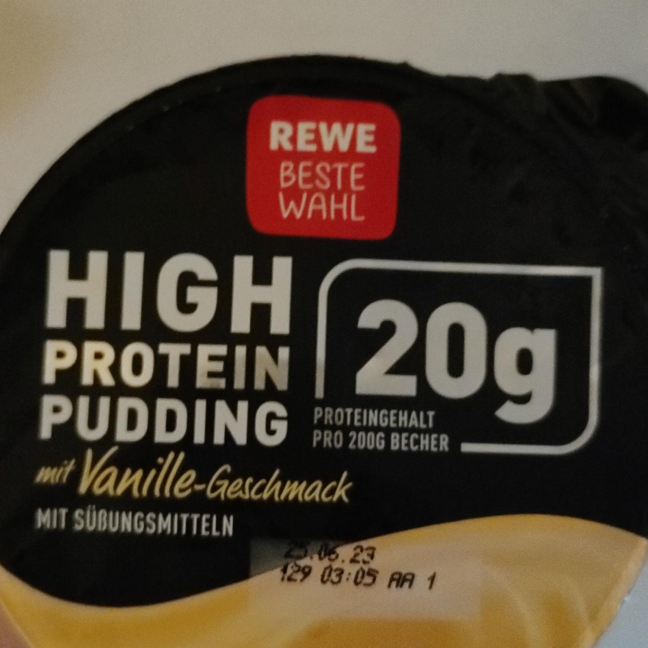 Фото - High Protein Pudding Vanille Rewe Beste Wahl