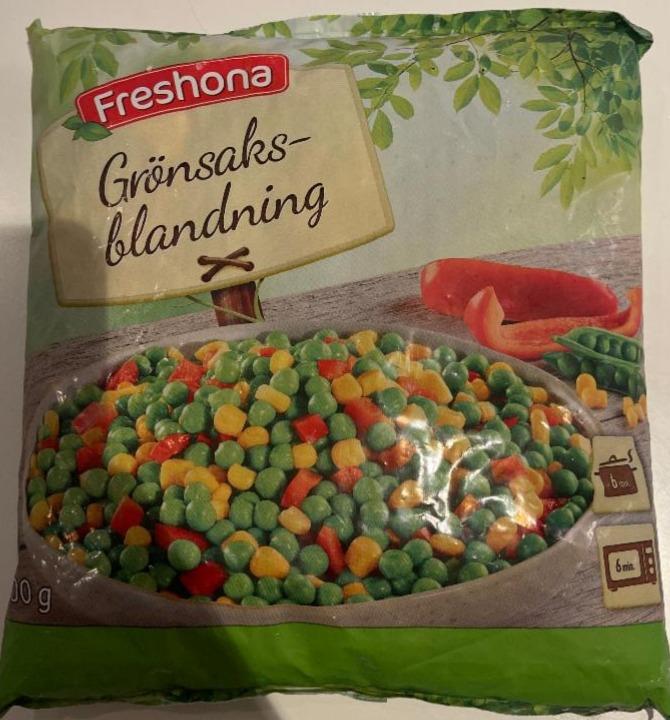 Фото - Смесь овощей Gronsaks blandning Freshona