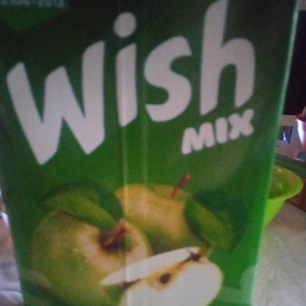 Фото - сок яблочный Wish mix
