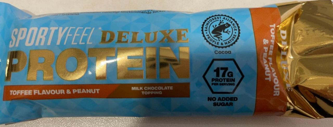 Фото - Protein toffee flavour&peanut Deluxe