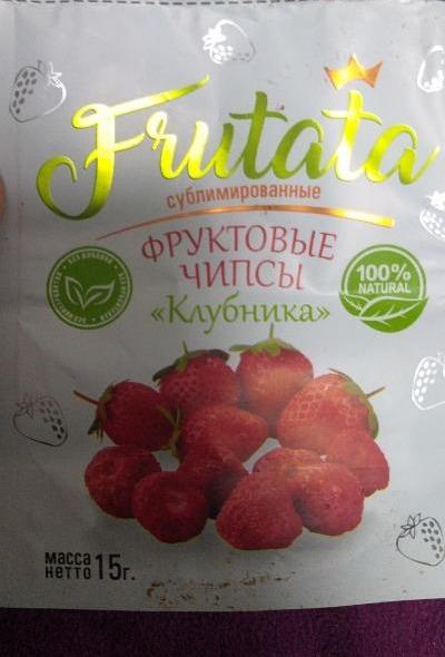 Фото - Чипсы фруктовые клубники сублимированные Frutata