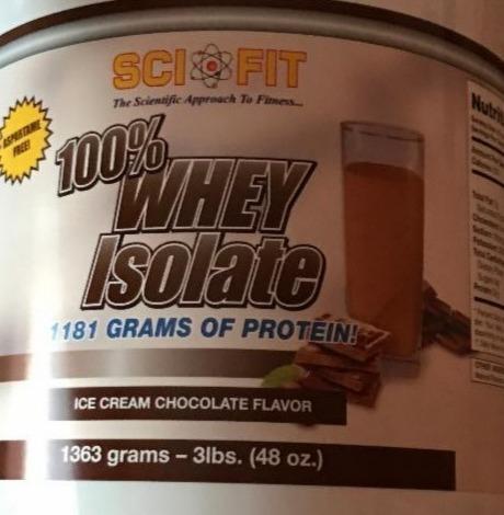 Фото - Протеин со вкусом шоколадного мороженого SCIFIT