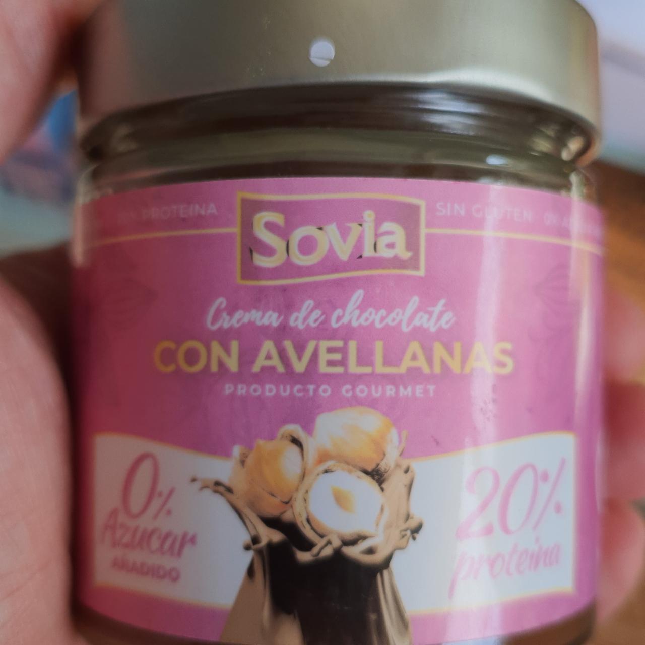 Фото - паста фундучная шоколадная Sovia