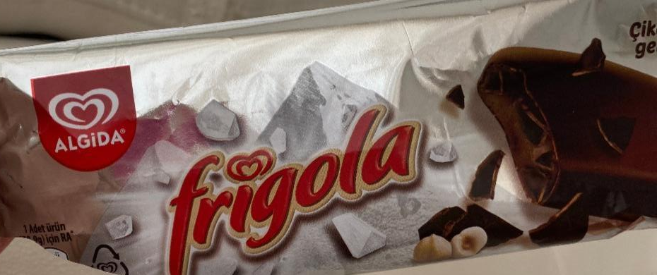 Фото - шоколадное мороженое на палочке frigola Аlgida