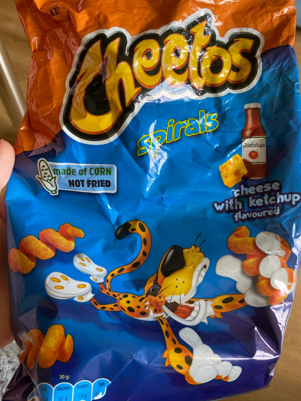Фото - Читос спиральки сыр и кетчуп Cheetos