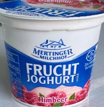 Фото - фруктовый йогурт Германия Mertinger Milchhof