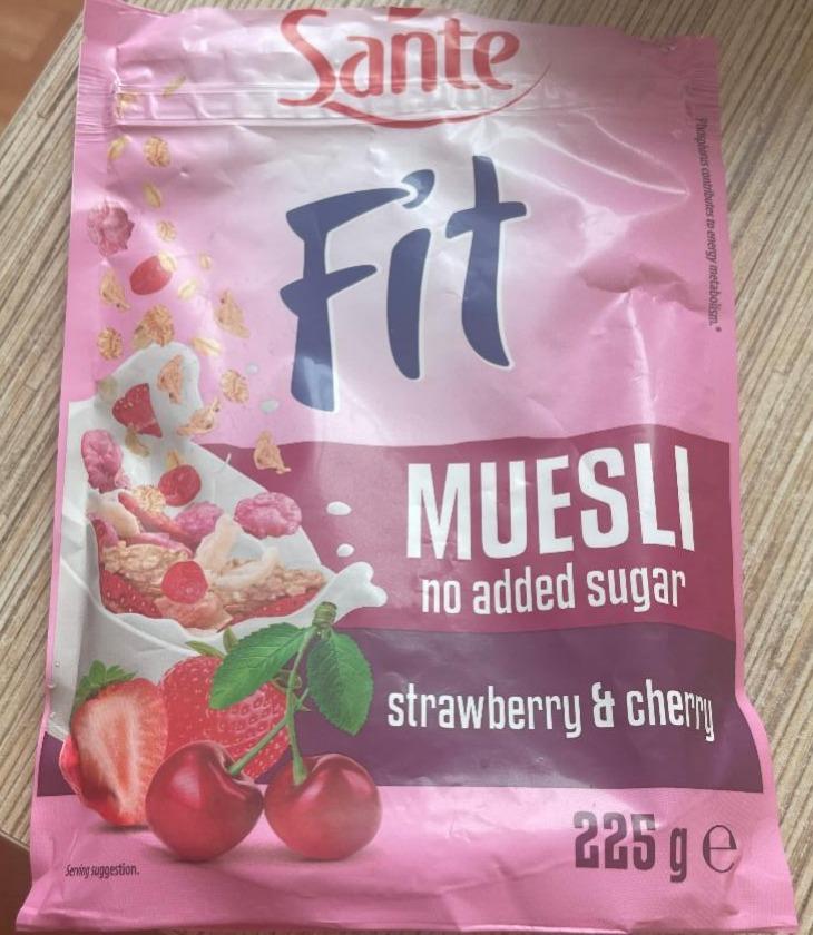 Фото - Muesli смесь злаков с фруктами Fit Sante