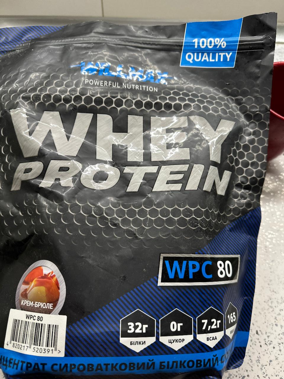 Фото - Протеин Whey Protein 80 крем-брюле Willmax