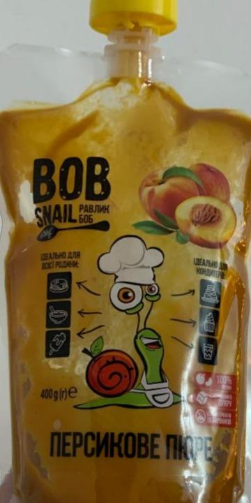 Фото - пюре персик Bob snail