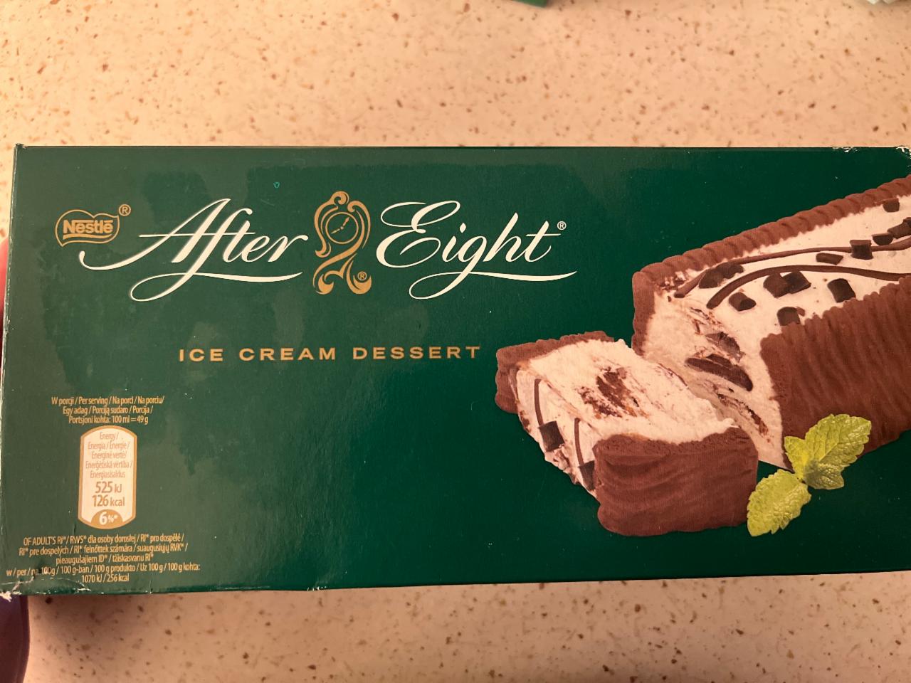 Фото - Мороженое Ice cream dessert After Eight Nestlé