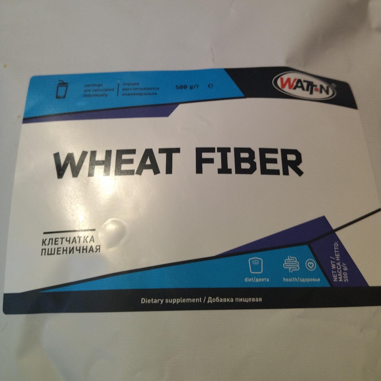 Фото - Клетчатка пшеничная Wheat Fiber Watt nutrition