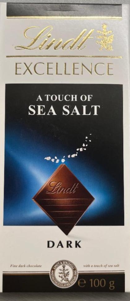Фото - тёмный шоколад с морской солью Excellence Lindt