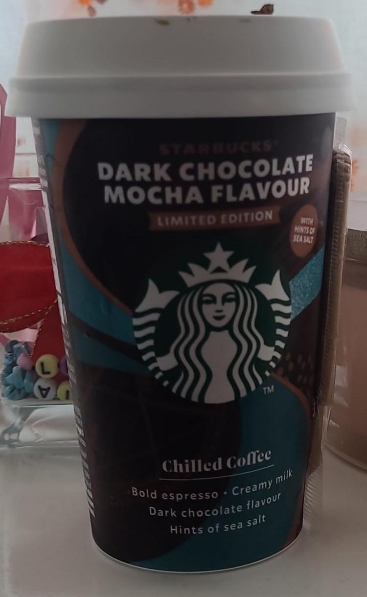 Фото - холодный кофеs чёрный шоколад мока Starbucks
