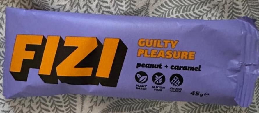 Фото - Батончик глазированный Finished Guilty Pleasure Peanut+Caramel Fizi