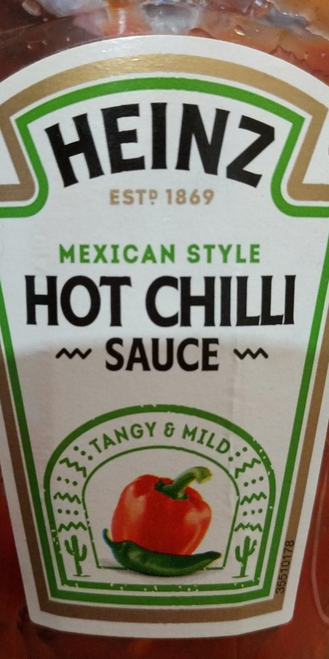Фото - cоус чили hot chilli sauce Heinz