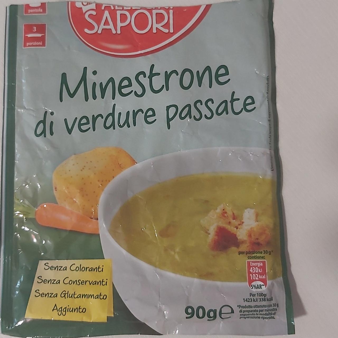 Фото - Суп быстрого приготовления Minestrone Allegri Sapori