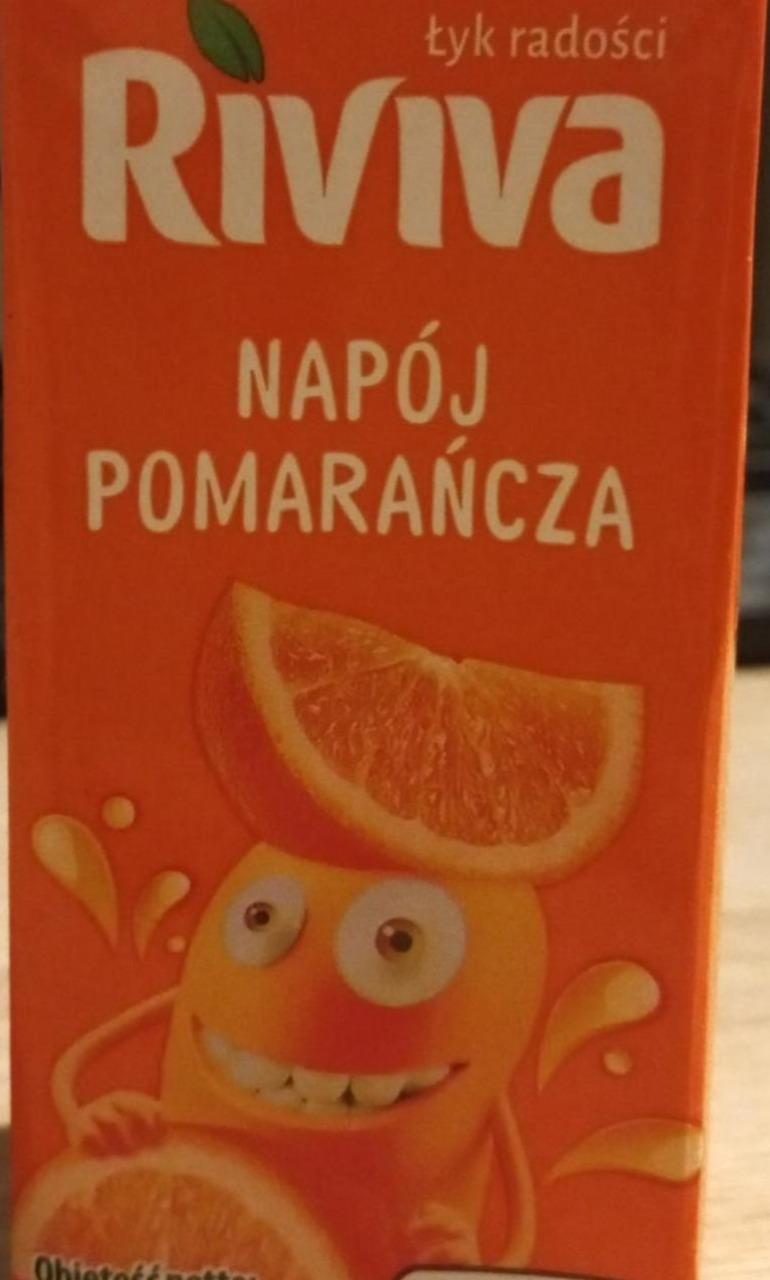 Фото - Напиток апельсиновый с добавлением лимонного сока Napoj Pomarancza Riviva