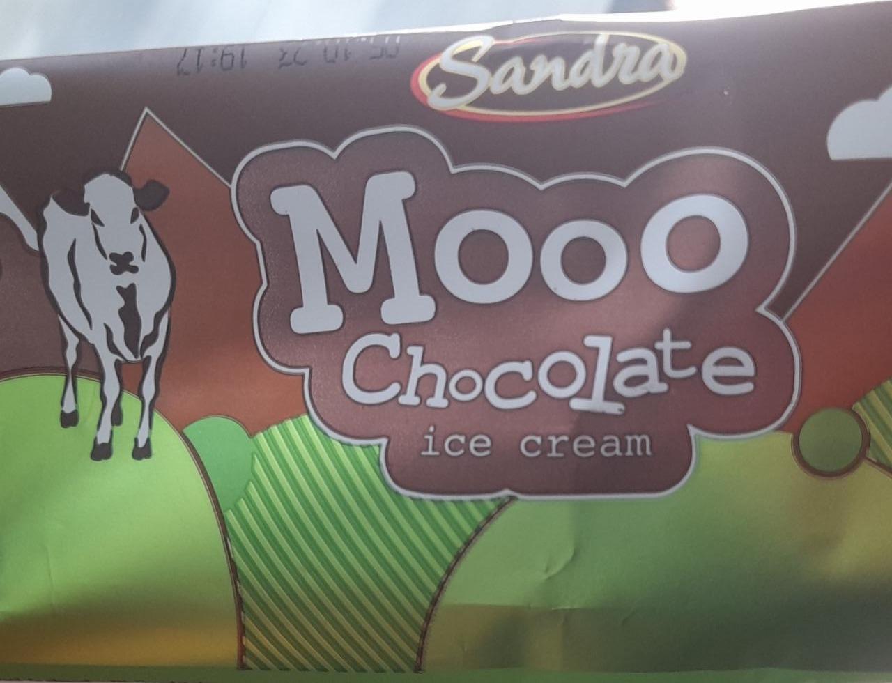 Фото - шоколадное мороженое Moo Sandra