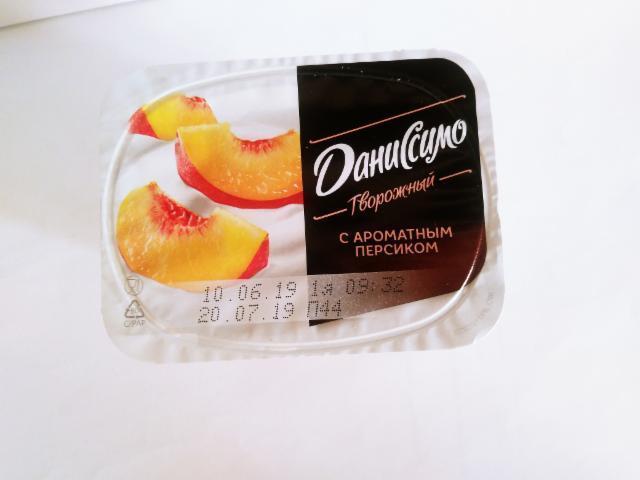 Фото - Десерт творожный ароматный персик Даниссимо