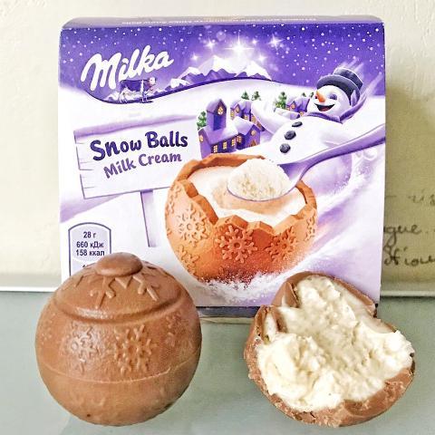 Фото - Milka snow balls
