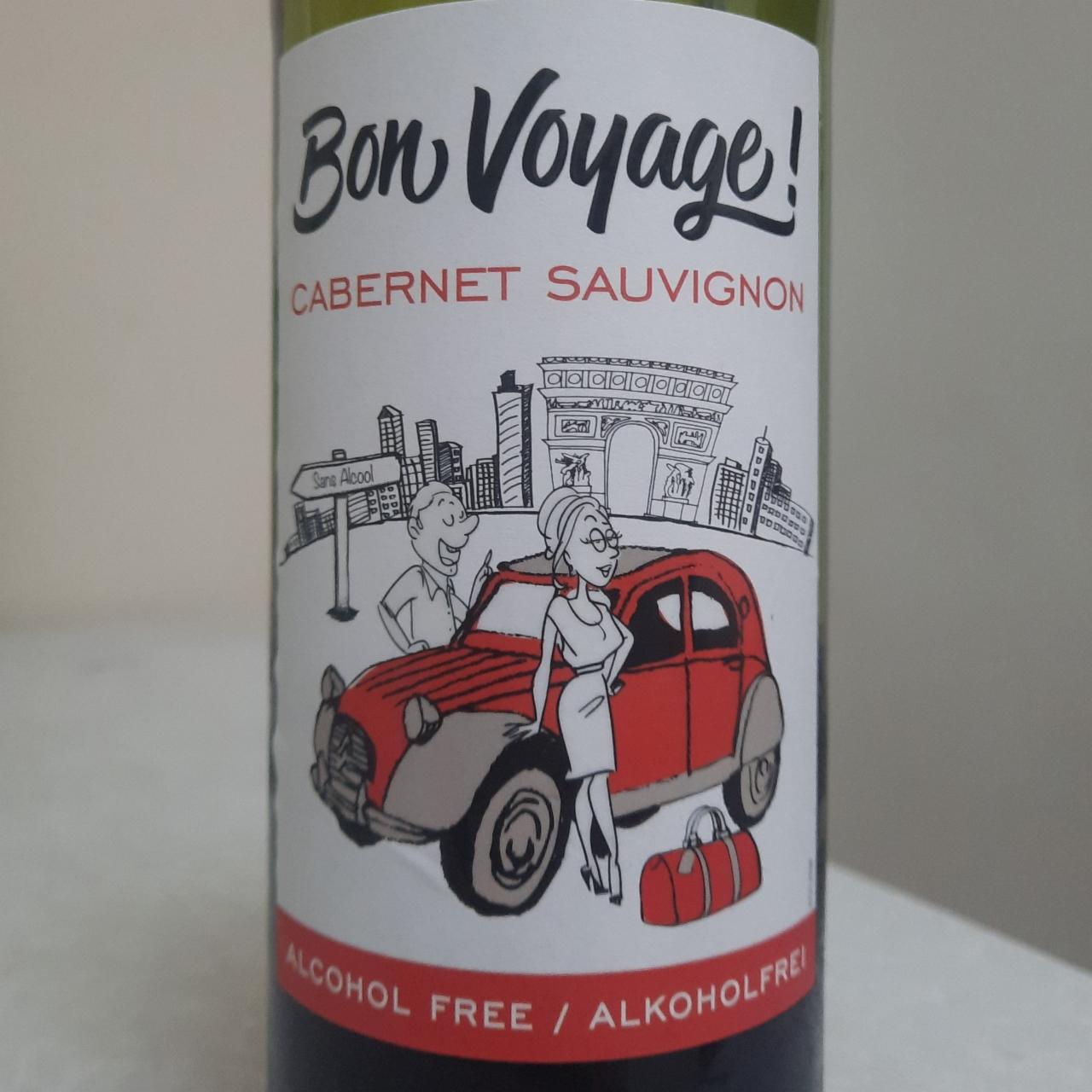 Фото - Вино безалкогольное сладкое Cabernet Sauvignon Красное Bon Voyage!