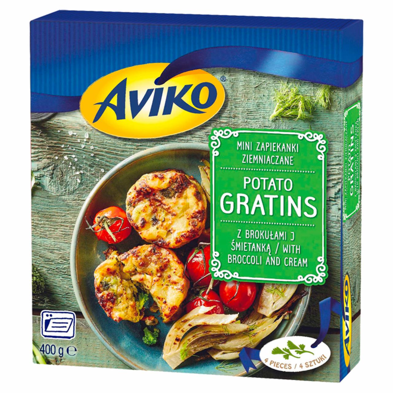 Фото - Potato Gratins with Broccoli and Cream Aviko