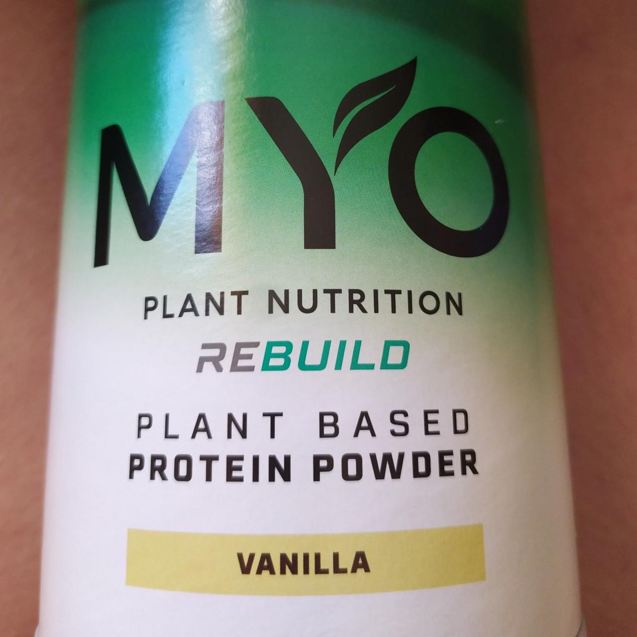 Фото - растительный протеин ванильный MYO