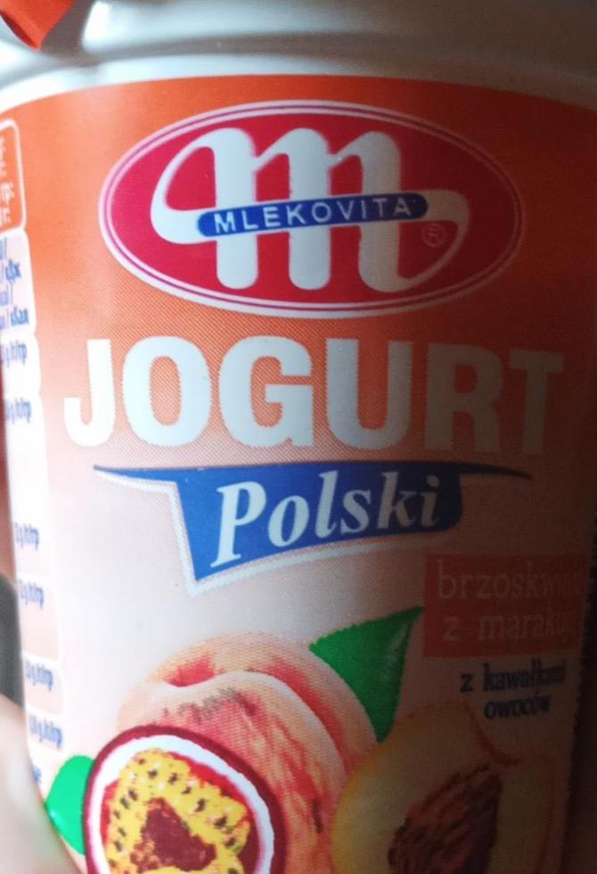 Фото - Йогурт польский персик с маракуей 9% Mlekovita