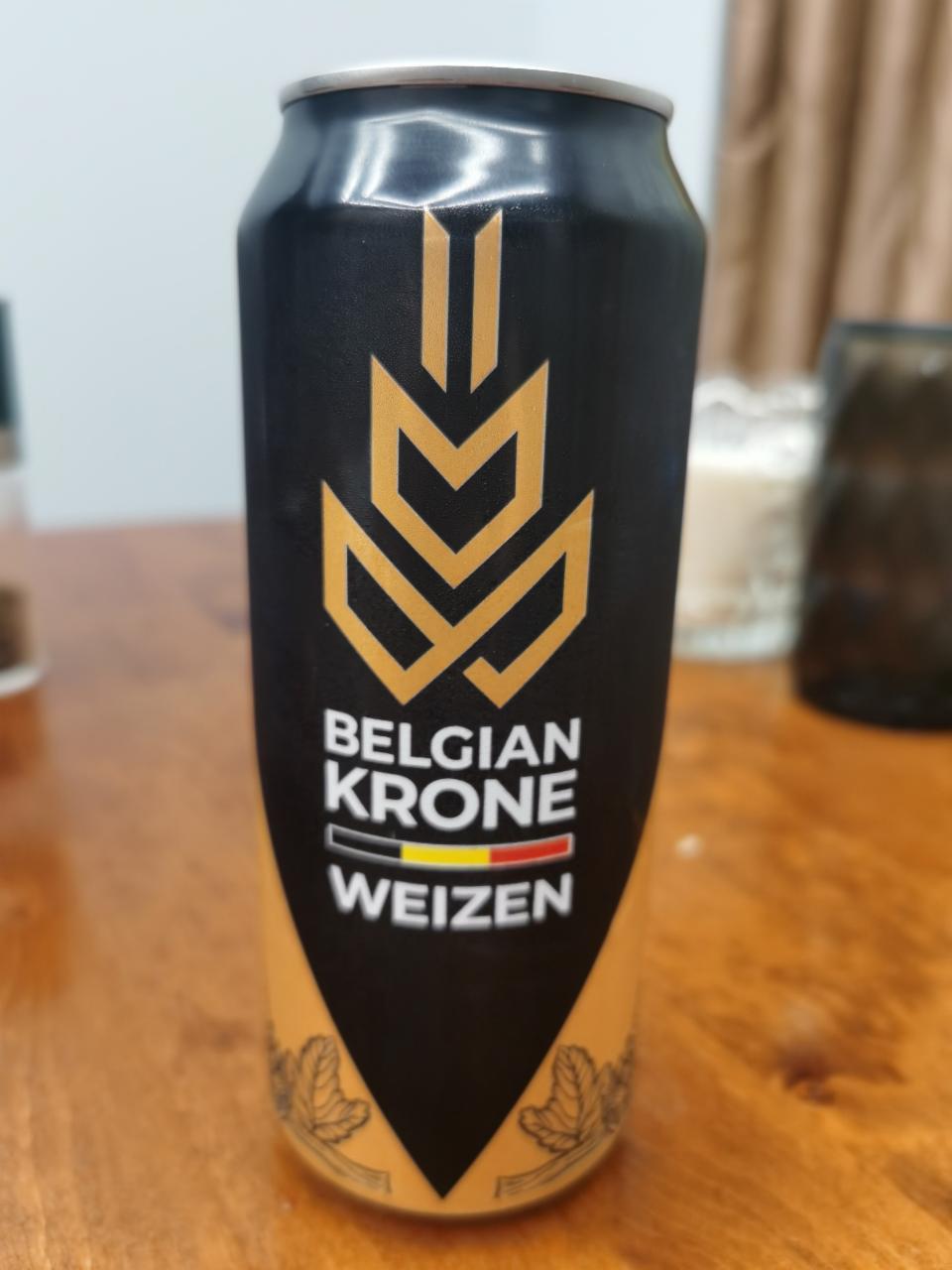 Фото - Пиво светлое нефильтрованное 5% Belgian Krone Weizen