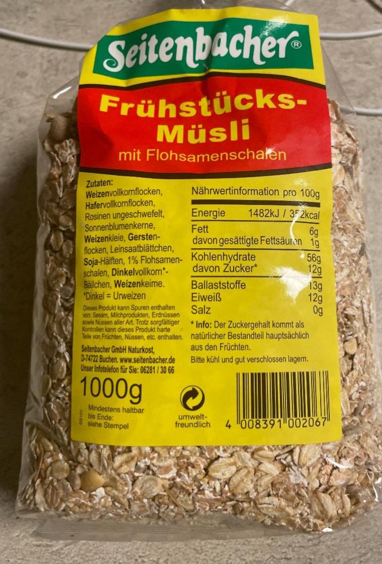 Фото - Frühststücks-Müsli Seitenbacher