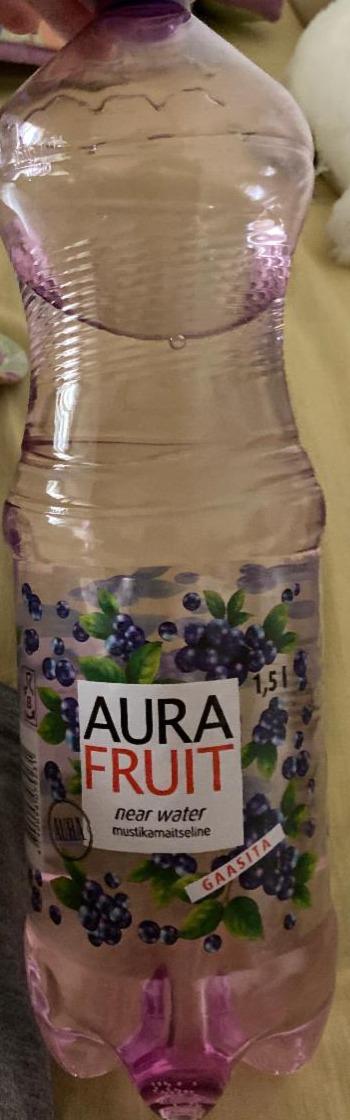 Фото - газированная вода с ягодным вкусом AURA FRUIT