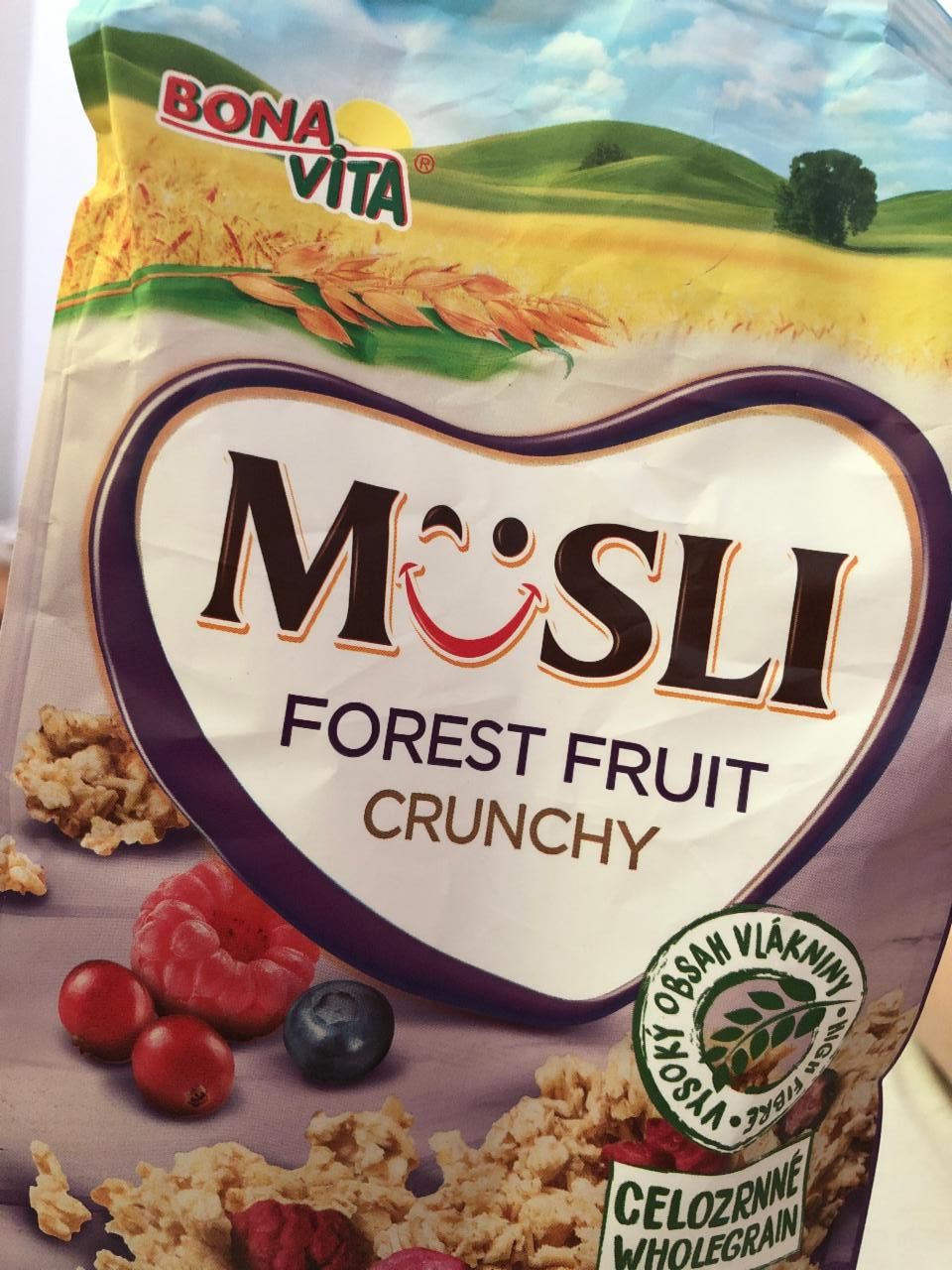 Фото - Musli forest fruit crunchy Bonavita