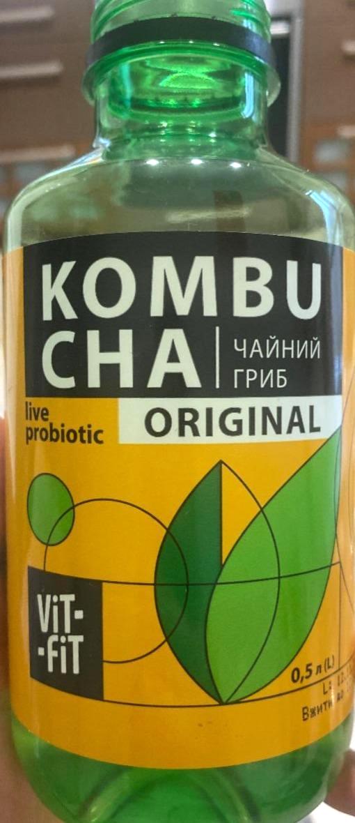 Фото - Напиток брожения Чайный гриб Kombucha Original Vit-Fit