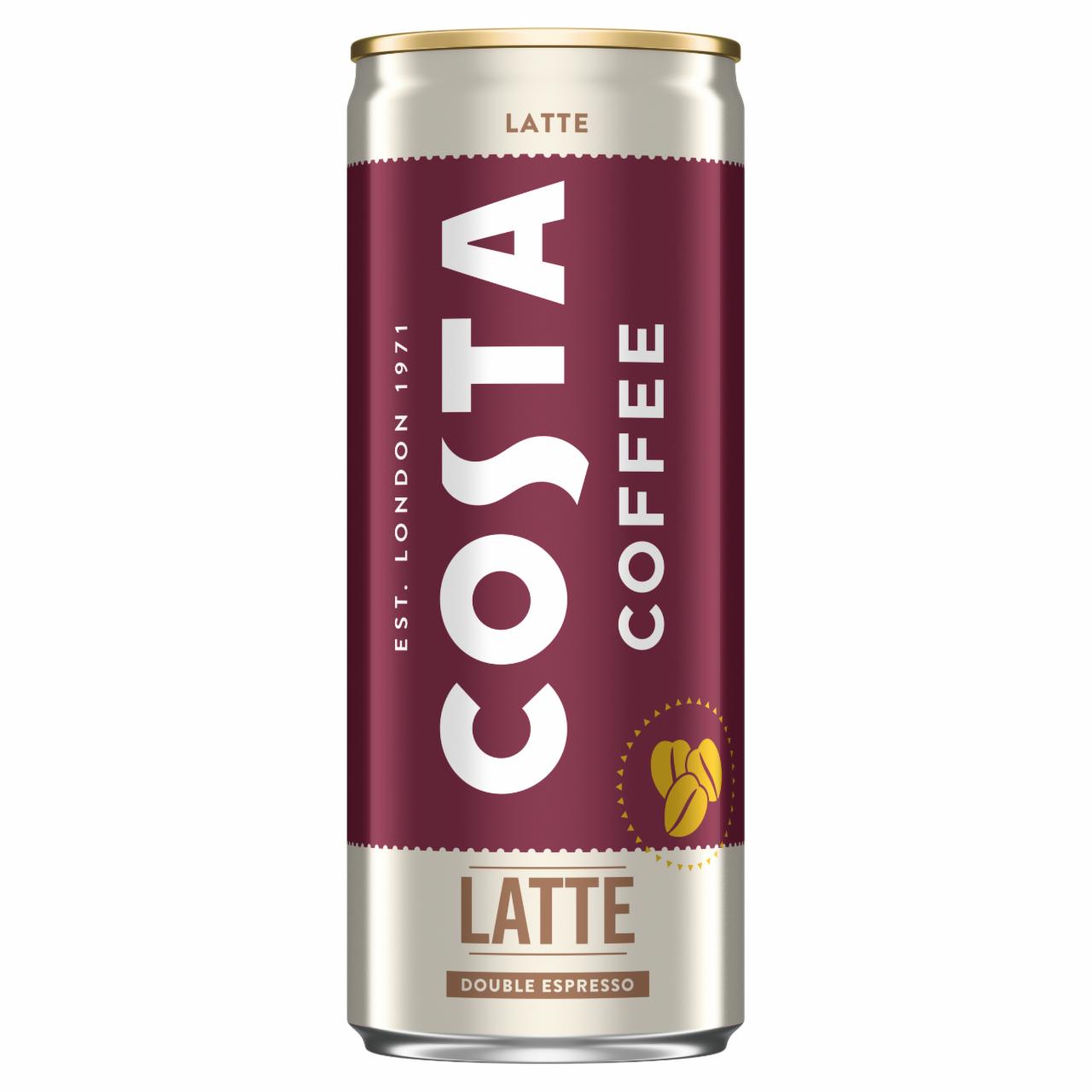 Фото - Напиток кофейный ароматизированный Latte Smooth sidekick Costa Coffee