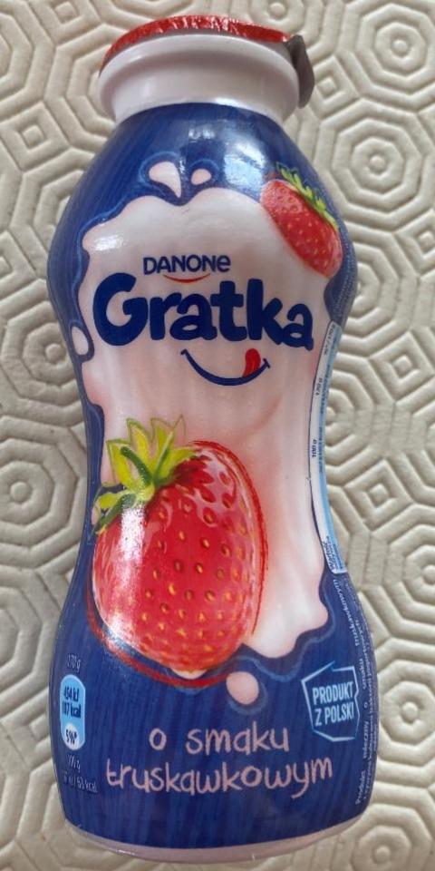 Фото - Gratka o smaku truskawkowym Danone