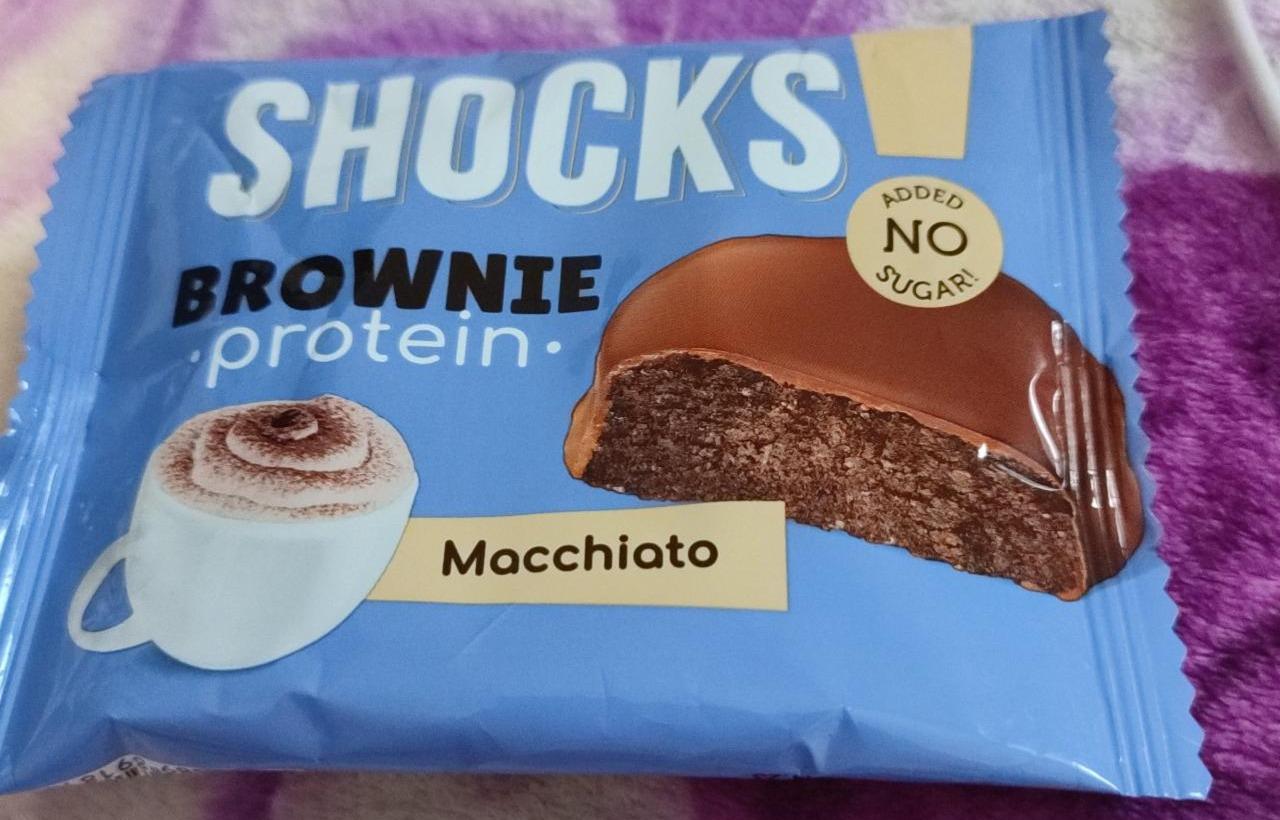 Фото - Протеиновое печенье брауни кофе с молоком Macchiato Shocks