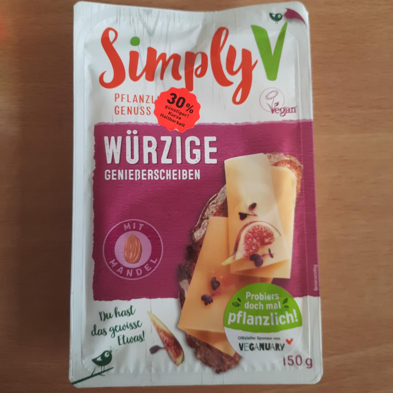 Фото - Würzige genieberscheisen сыр веган Simply V