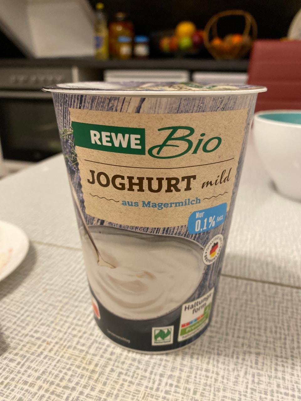 Фото - Joghurt mild 0.1% Rewe Bio