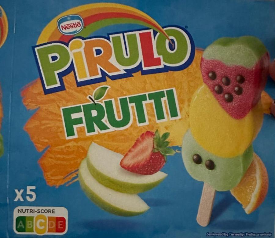 Фото - фруктовое мороженое сорбет Pirulo Frutt Nestlé
