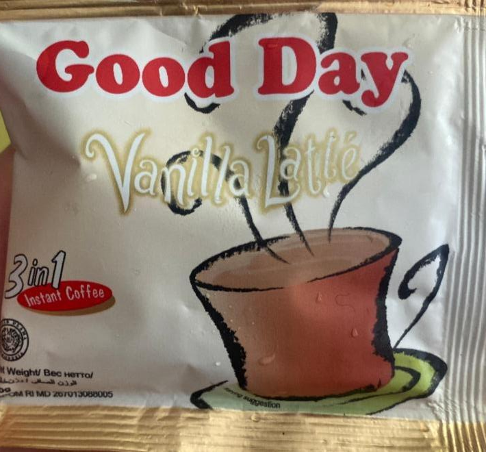 Фото - кофе растворимый ванильное латте Good Day