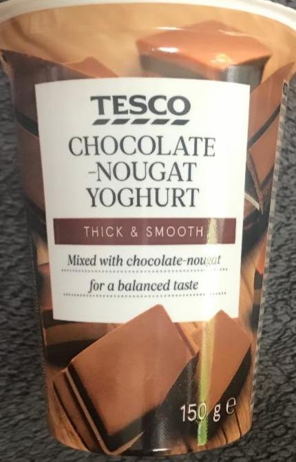 Фото - Chocolate Nougat Yogurt Tesco
