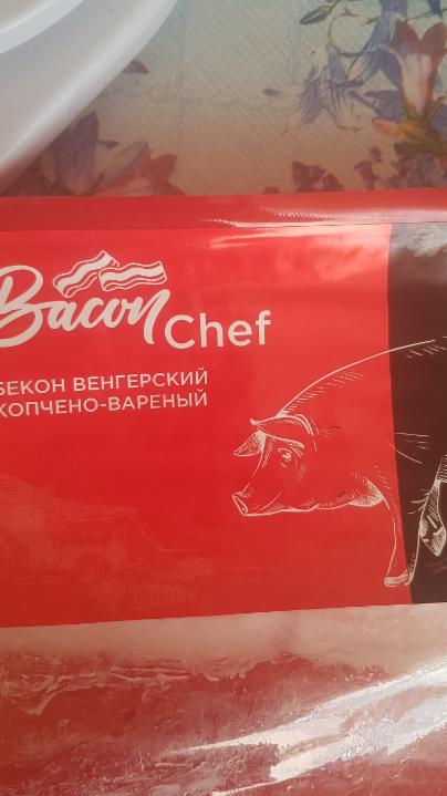 Фото - Бекон венгерский копчено-вареный Bacon Chef