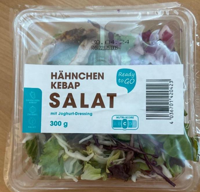 Фото - Hähnchen Kebap Salat mit Joghurt-Dressing Ready to Gyo