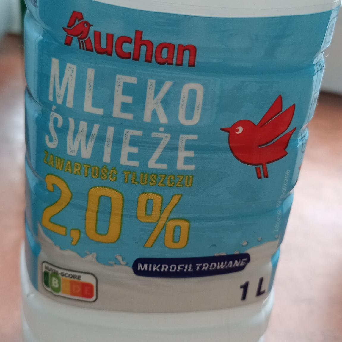 Фото - Mleko świeże 2% Auchan