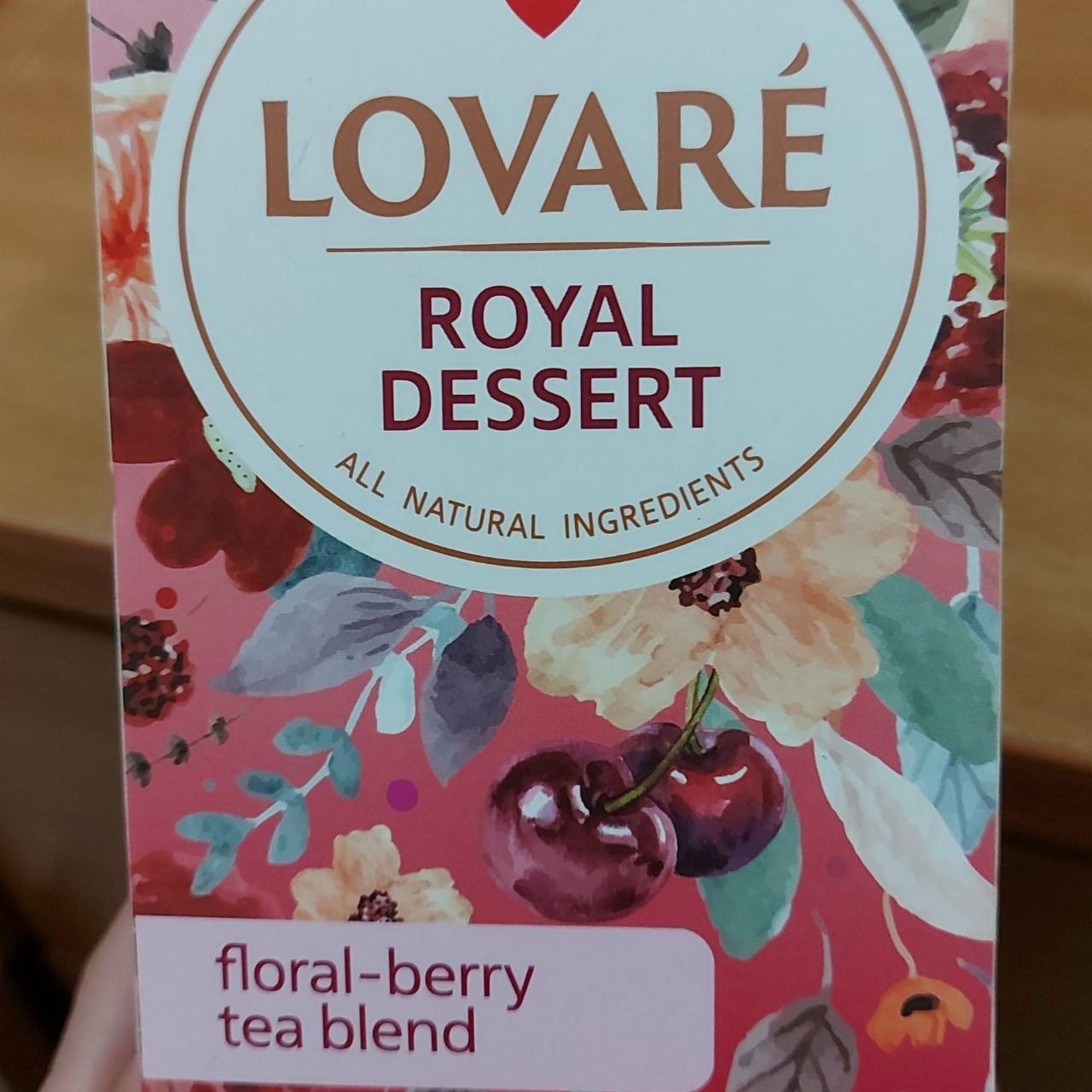 Фото - Чай фруктовый Lovare Royal desert