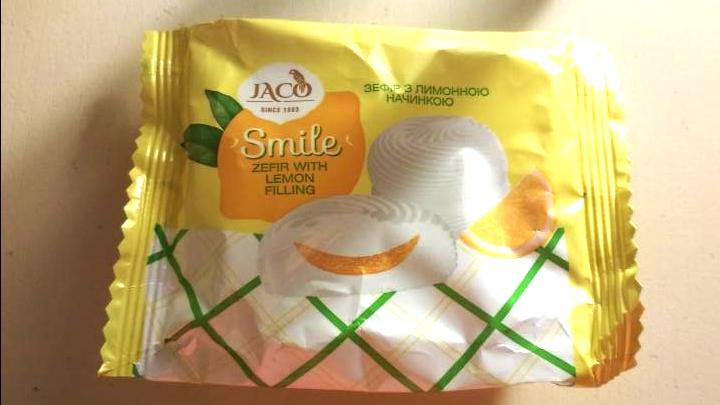 Фото - зефир с лимонной начинкой Smile Jaco