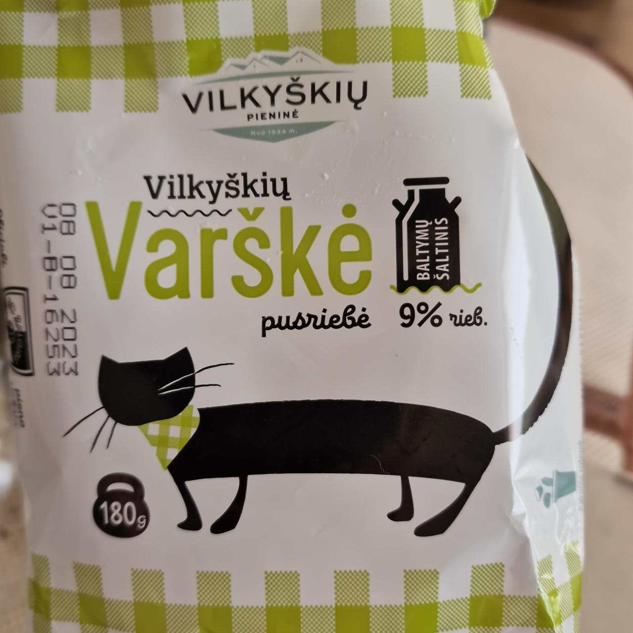Фото - Творог 9% Vilkyškių pieninė