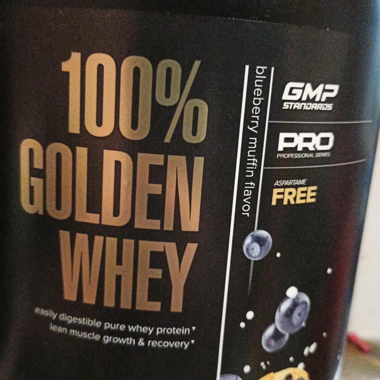 Фото - Сывороточный протеин со вкусом черничный кекс Maxler Golden Whey