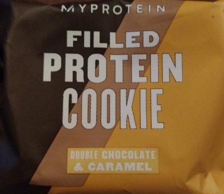 Фото - Печенье шоколадное с начинкой с карамелью MyProtein